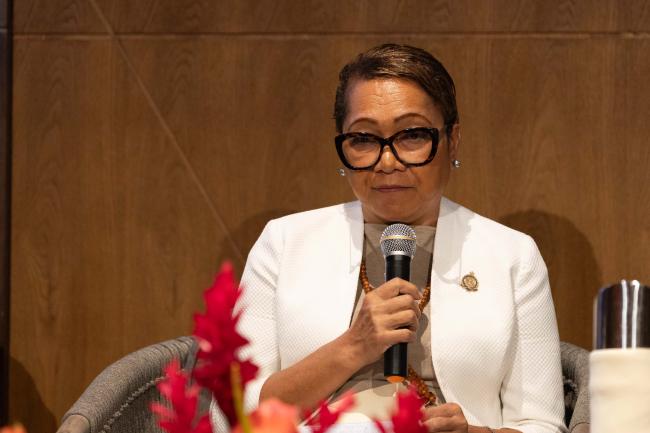 Esa Sharon-Mona Ainuu, Minister of Natural Resources, Niue
