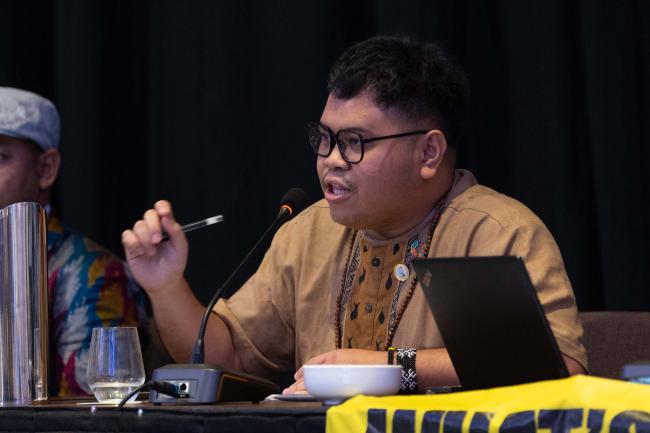 Clarence Gio Almoite, Children and Youth Major Group to UNEP