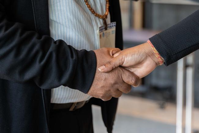 Delegates have the opportunity to network throughout the day