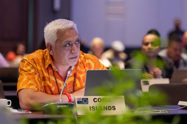 Halatoa Fua, Director, National Environment Service, Cook Islands