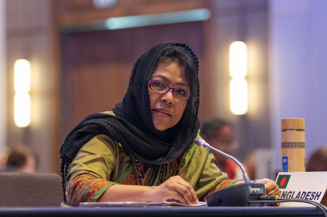 Farhina Ahmed, Secretary, Ministry of Environment, Forest and Climate Change, Bangladesh