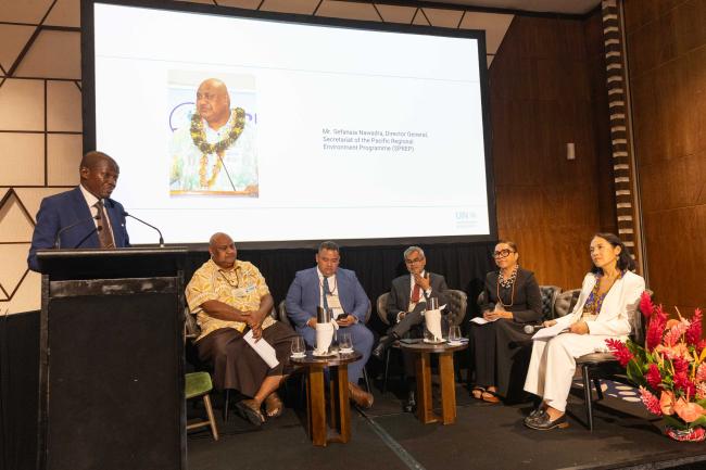 Panel speakers for the side event on "Climate Early Warning Systems for Resilience"
