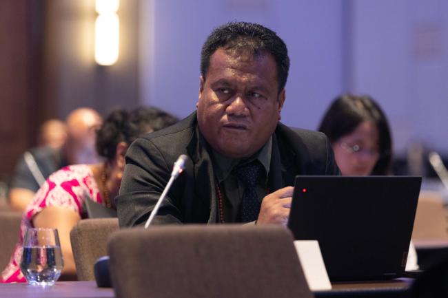 Tokaibure Rabaua, Minister for Environment, Lands and Agricultural Development, Kiribati