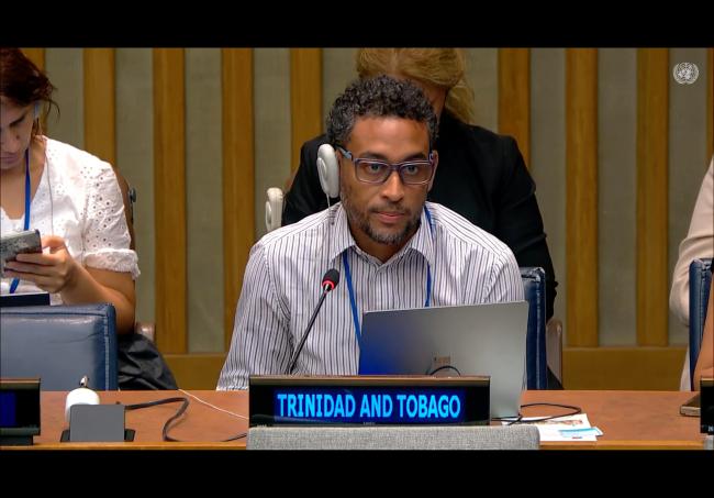 Kahlil Hassanali, Trinidad and Tobago