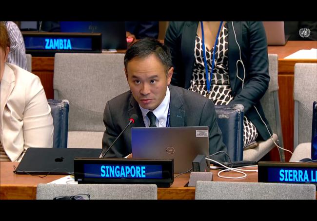 Nathaniel Khng, Singapore