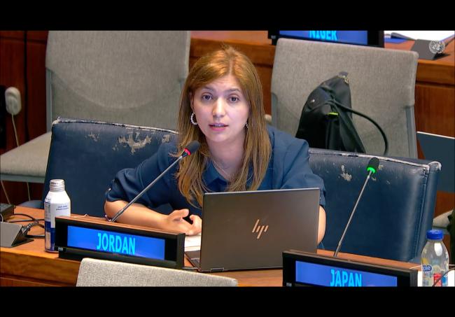 Representative from Jordan