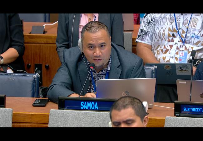 Samoa, on behalf of the Alliance of Small Island States (AOSIS)