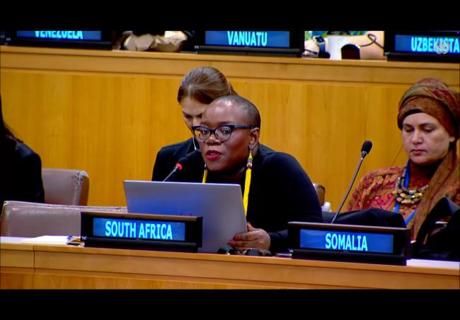 South Africa on behalf of the African Group