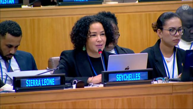 Tamara Thomas, Seychelles