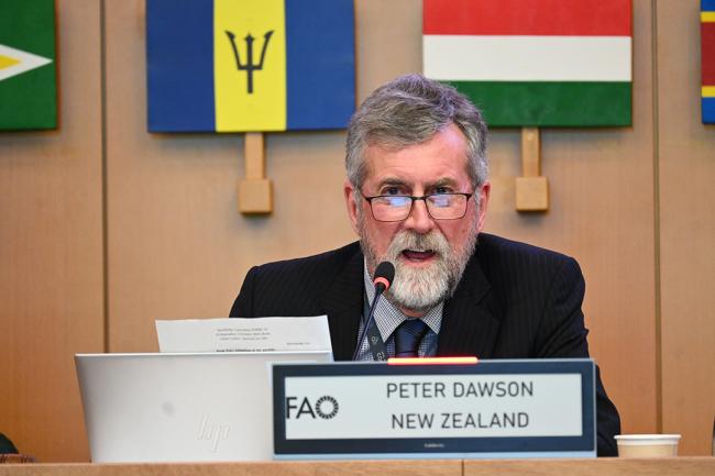 Chair of the POPRC 21 Peter Dawson (New Zealand) - POPRC21 - 29Sep2025