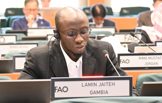 POPRC member Lamin Jaiteh (The Gambia) - POPRC21 - 29Sep2025