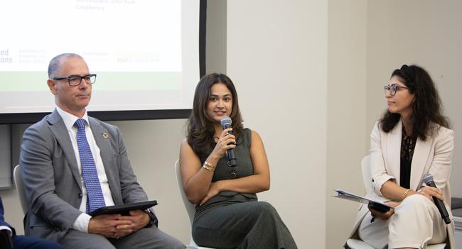 Kashvi Chandok, Gender equality and climate jusIce champion; Climate and Energy Fellow, Third Way; Representative, SDG7 Youth Constituency - EnergyNow-SDG7 - 25Sep2025