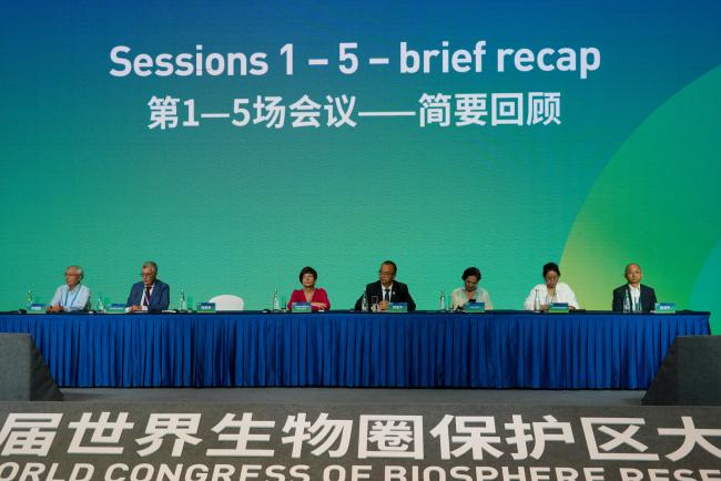Closing session 5th WCBR Podium