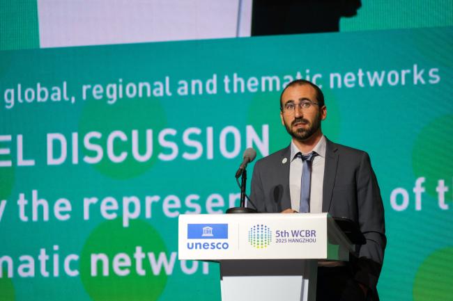Alex Cortada, Environmental technician, Coordinator of the Menorca Secretariat of the World Network of Island and Coastal Biosphere Reserves 