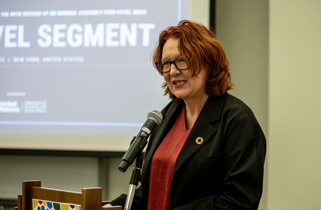Bjørg Sandkjær, Assistant Secretary-General for Policy CoordinaIon, DESA - EnergyNow-SDG7 - 25Sep2025