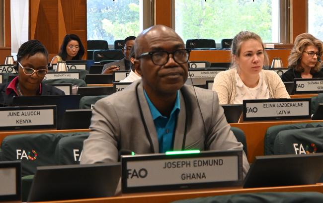 CRC member Joseph Edmund, Ghana - 25Sep2025