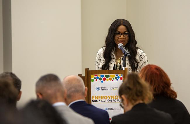 Damilola Ogunbiyi, Special Representative of the Secretary-General for Sustainable Energy for All - EnergyNow-SDG7 - 25Sep2025