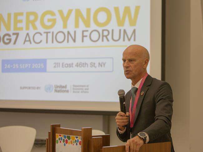 Hans Olav Ibrekk, Special Envoy, Norwegian Ministry of Foreign Affairs, and SDG 7 TAG co-Facilitator - EnergyNow-SDG7 - 24Sep2025