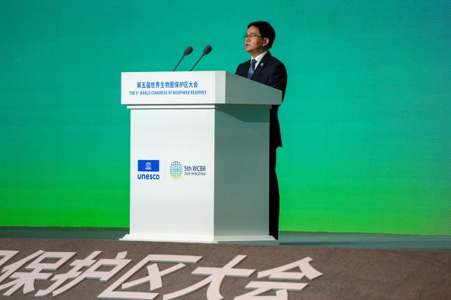 Guohong Liu, Administrator, National Forestry and Grassland Administration, China
