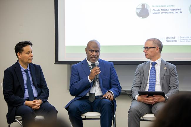Malcolm Dalesa, Climate Apaché, Permanent Mission of Vanuatu to the UN - EnergyNow-SDG7 - 25Sep2025