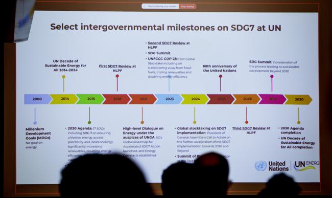 Milestones on SDG7- EnergyNow-SDG7 - 24Sep2025