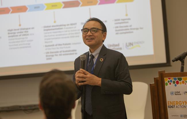 Minoru Takada, UN-Energy Secretary, UN DESA 5 - EnergyNow-SDG7 - 24Sep2025