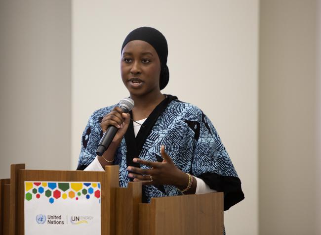 Myrah Oloo, Founder & Lead, Community EducaIon IniIaIves, SIAYA - EnergyNow-SDG7 - 24Sep2025