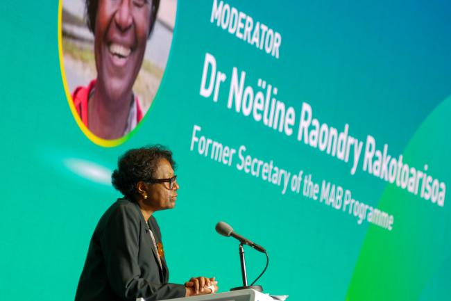 Noëline Raondry Rakotoarisoa, former Secretary, MAB Programme