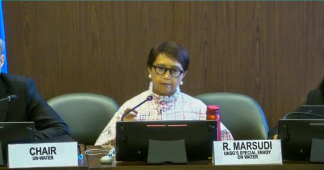 Retno Marsudi, Special Envoy on Water