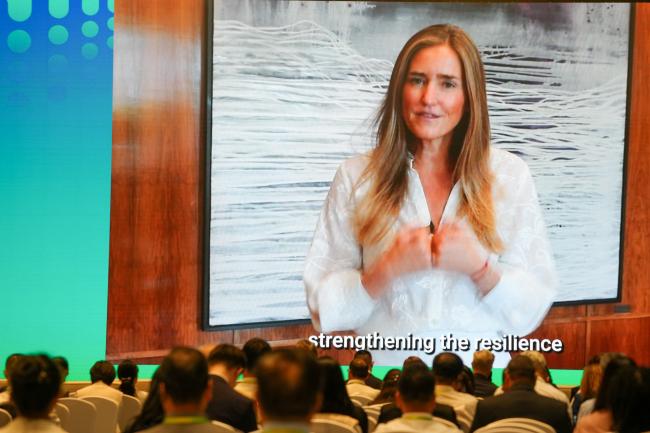Sara Aagesen Muñoz, Third Vice-President and Minister for Ecological Transition and Demographic Challenge, Spain