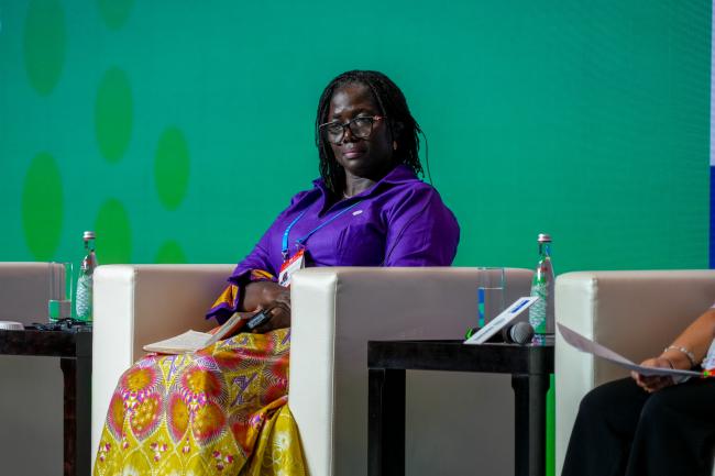 Sheila Ashong, Directo for Natural Resources, Environmental Protection Authority. Coordinator MAB Programme and National focal point, Ghana
