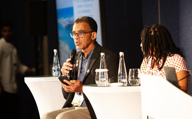 1 David Obura, Director of Cordio East Africa, and Chair, Intergovernmental Platform on Biodiversity and Ecosystem Services (IPBES) - Sustainable and inclusive blue tourism - IUCN-World Conservation Congress 2025- 9Oct2025
