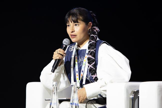 Alessandra Yupanqui, Co Founder & Editor in chief, Sapiens - Safeguarding life- the power of biodiversity - IUCN-World Conservation Congress 2025- 10Oct2025