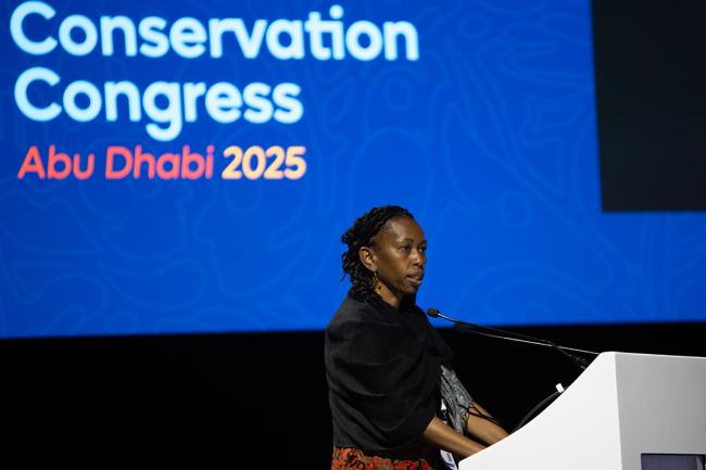 Alice Macharia, Jane Goodall Institute - A tribute to Jane Goodall - IUCN-World Conservation Congress 2025- 10Oct2025