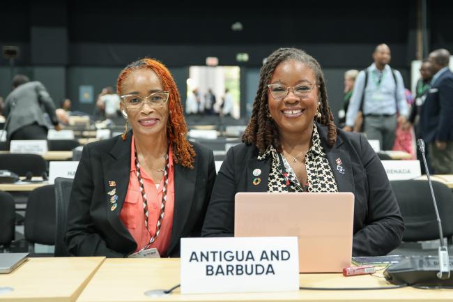 Kishma Primus-Ormond and Nneka Nicholas, Antigua and Barbuda