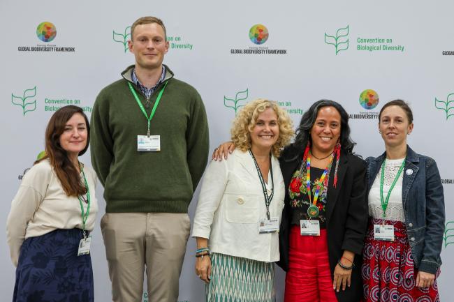 The IUCN delegation
