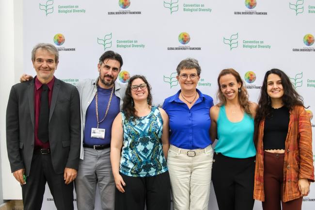 The ENB team. From L-R: Asterios Tsioumanis; Mike Muzurakis; Maria Ovalle; Annelies van Gaalen; Rafaella Lobo; and Katarina Hovden