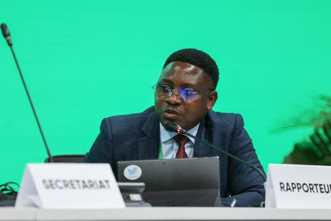 Meeting Rapporteur Komi Anthe, Togo