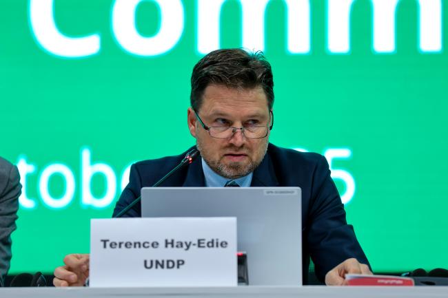 Terence Hay-Edie, UN Development Programme 