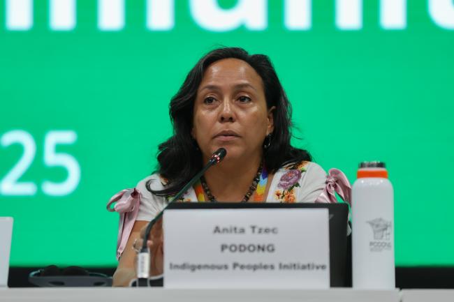 Anita Tzec, PODONG Indigenous Peoples Initiative