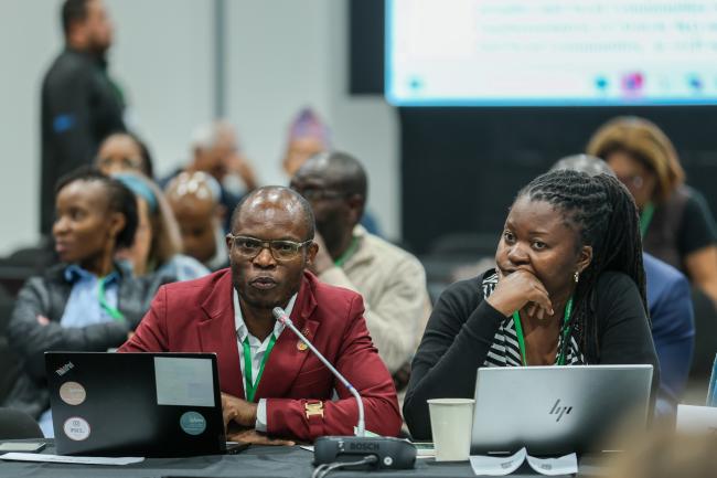 Daniel Mukubi Kikuni, Democratic Republic of the Congo, and Martha Mphatso Kalemba, Malawi