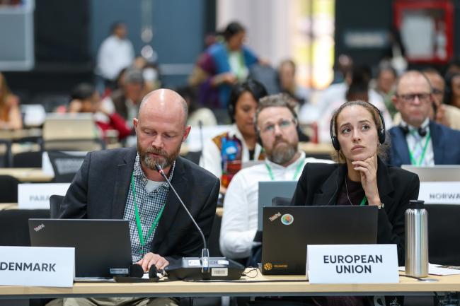 Thomas Midtgaard, Denmark, and Nadja Steinfort, EU