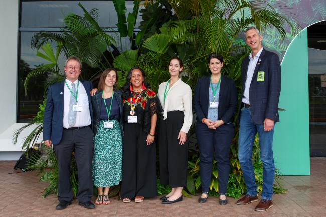 The IUCN delegation