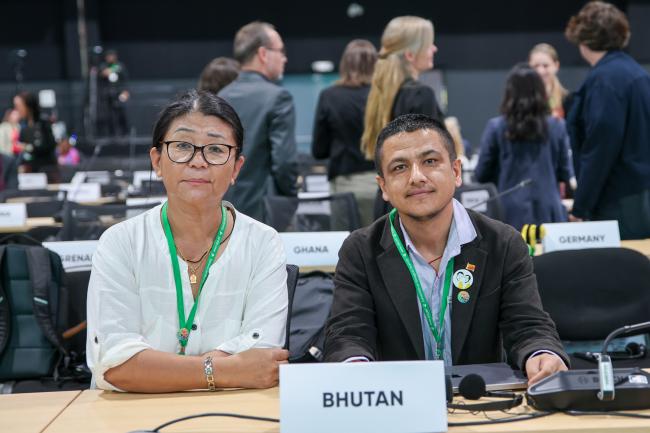Sangay Dema and Mani Prasad Nirola, Bhutan