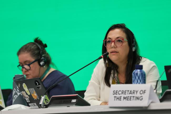 Marianela Araya, CBD Secretariat