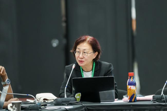 CBD Deputy Executive Secretary Jihyun Lee