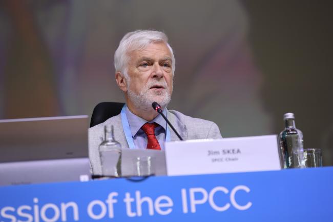 IPCC Chair Jim Skea 