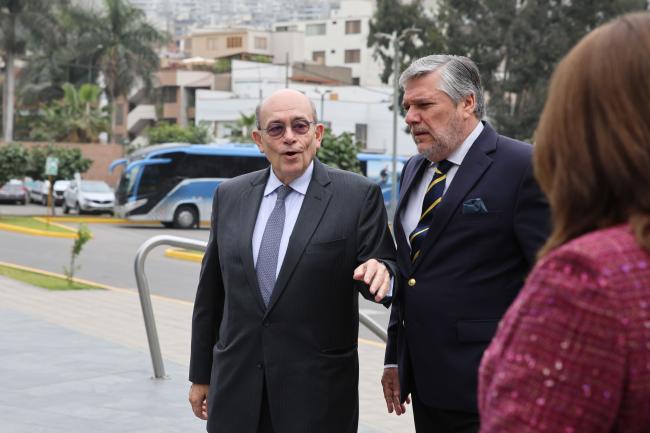 Hugo de Zela, Minister of Foreign Affairs, Peru