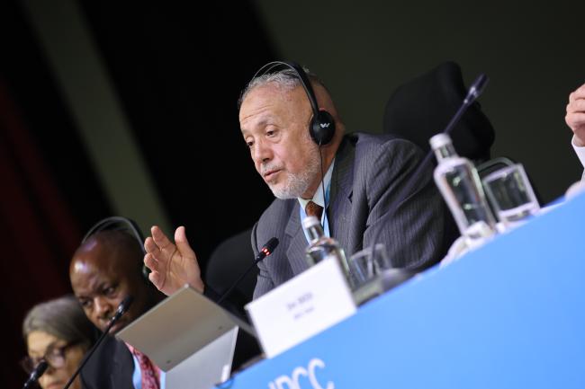 IPCC Secretary Abdalah Mokssit 
