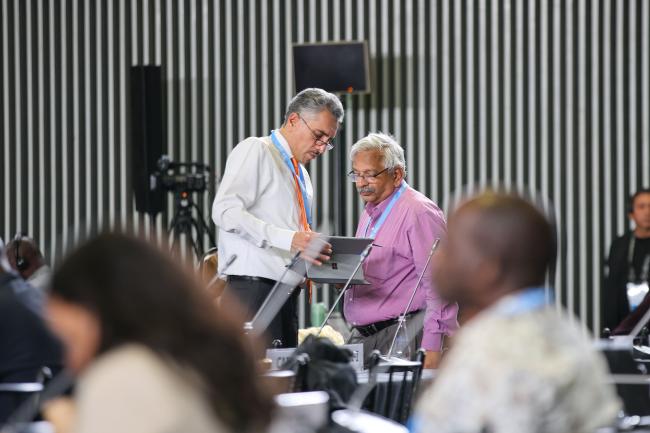 Abdelrahman AlGwaiz, Saudi Arabia, and Thiagarajan Jayaraman, India 